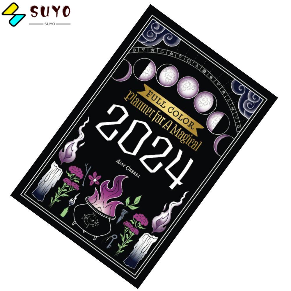 SUYO Planner for A Magical, 2024 Room Decor Illustration Book