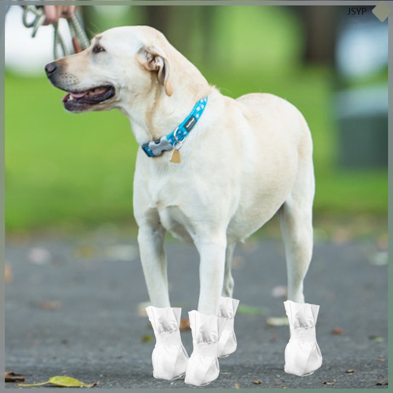 Kasut junshaoyipin Pet Foot Booties Dog Paw Shoes Puppy Snow for Dogs ...