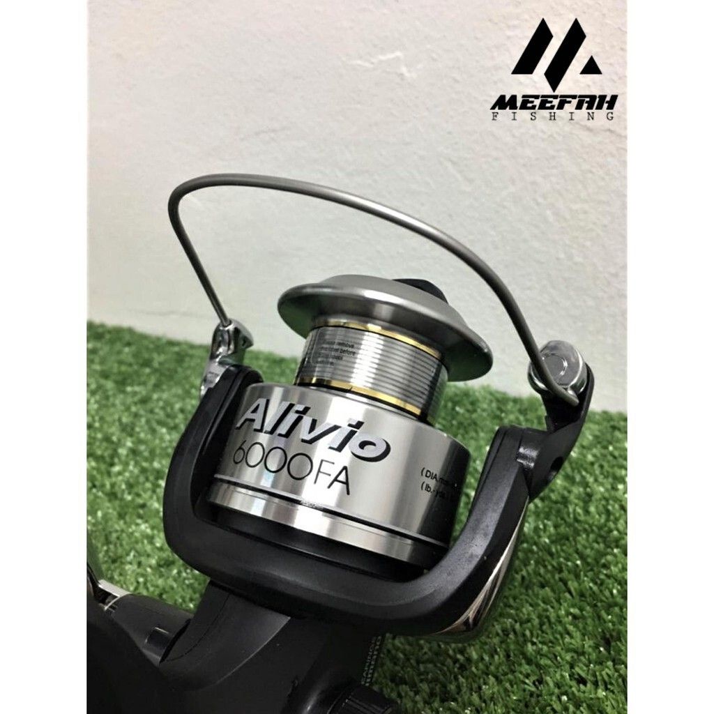 reel shimano alivio 6000 FA Spinning  Al Marfaa Marine Equipments Shimano Alivio FA 6000/ 10000