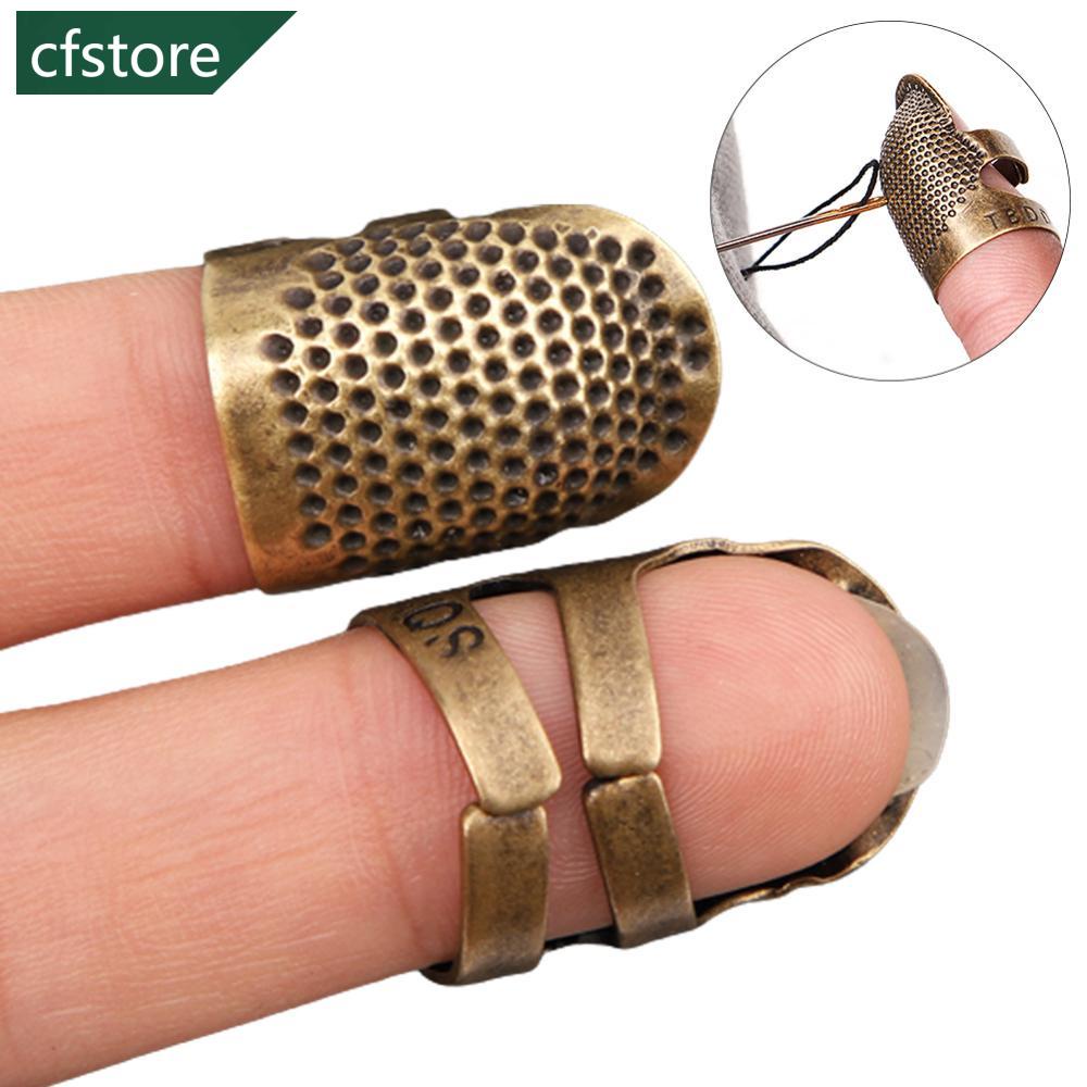 CFSTORE Retro Thimble Metal Finger Protector Sewing Needlework Craft