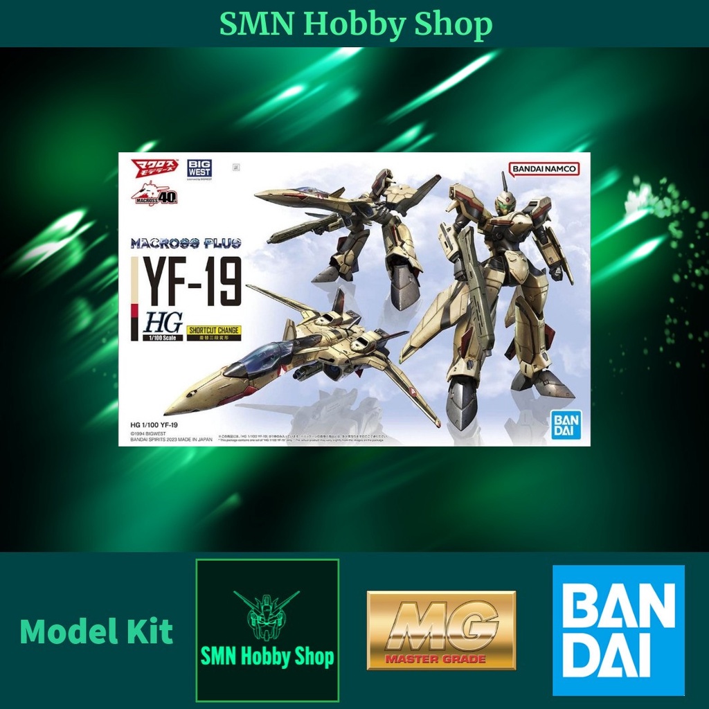 Bandai HG Macross Plus 1/100 YF-19