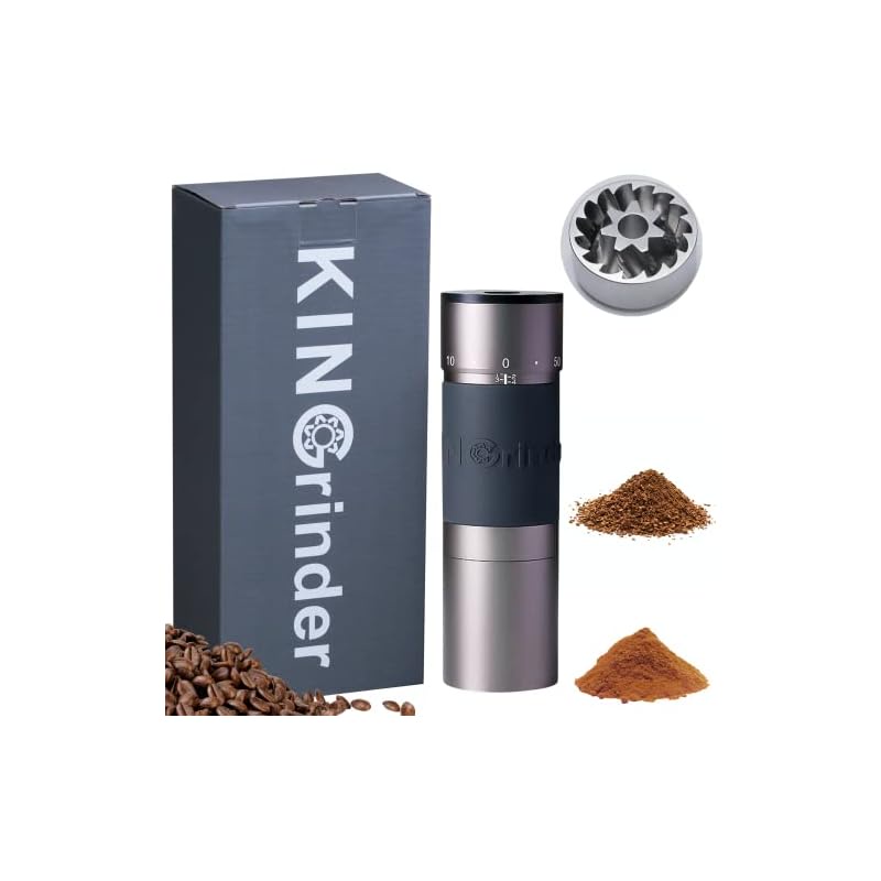 KINGrinder K6 Hand Grinding Coffee Mill Externally Adjustable 240step