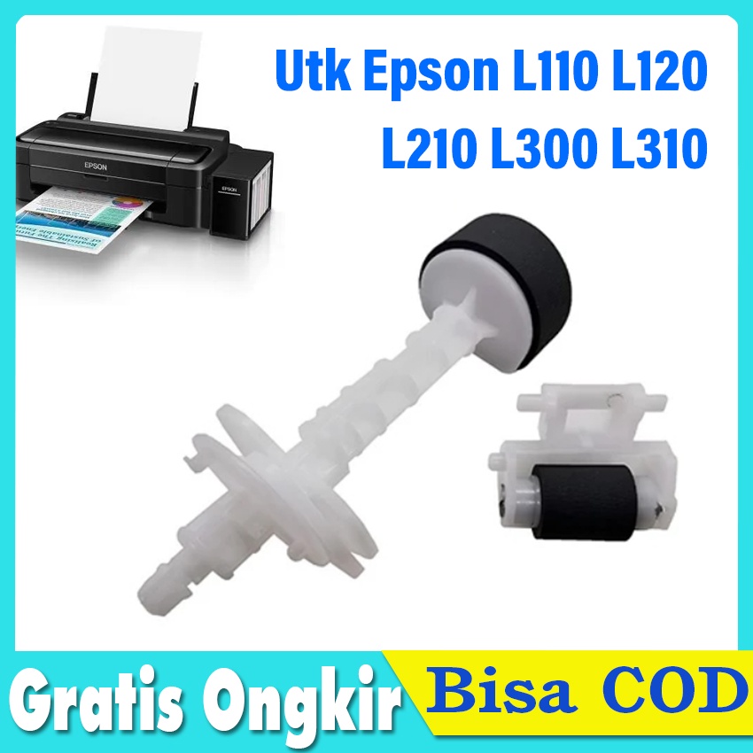 Top And Bottom Paper Puller Rubber Pick Up Roller Set PrinterEpson