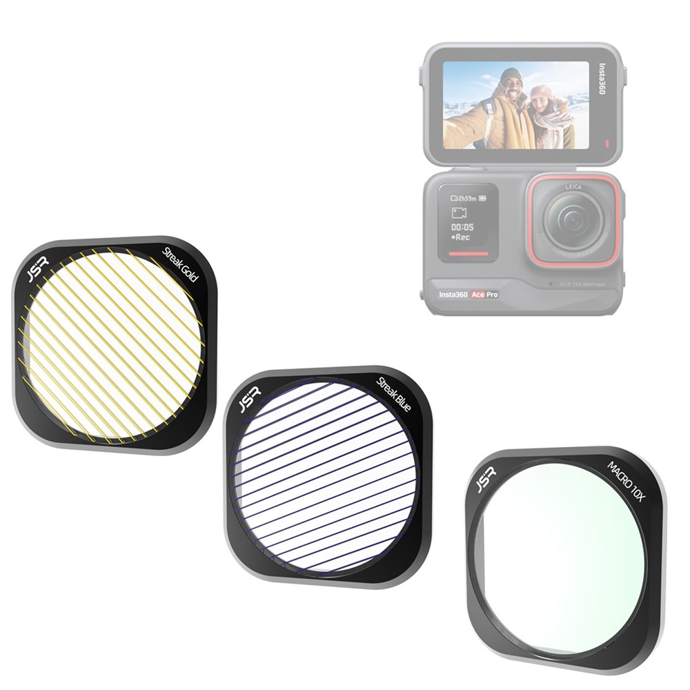 thumbnail image 2 of For Insta360 Ace Pro 2 UV ND8 ND16 ND32 ND64 Filter Waterproof Anti Glare Lens Protector Cycling Surf Travel Camera Accessories 2 of 13