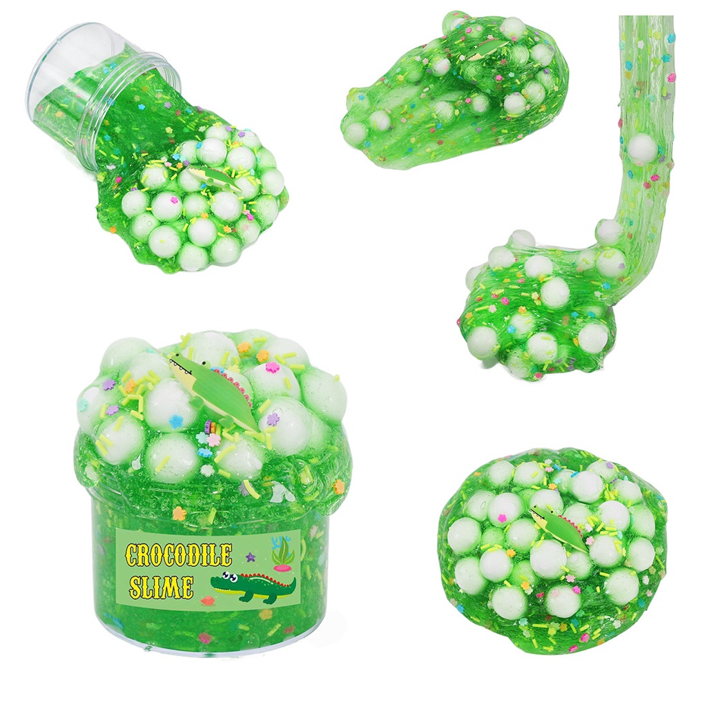 70ml Kids DIY Slime Kit Toy Non-Sticky Crystal Mud and Light Clay ...