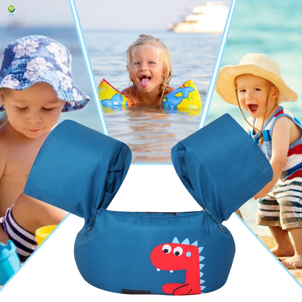 Kids Swim Arm Band Floats Crab/Dinosaur/Mermaid Children Water Wings