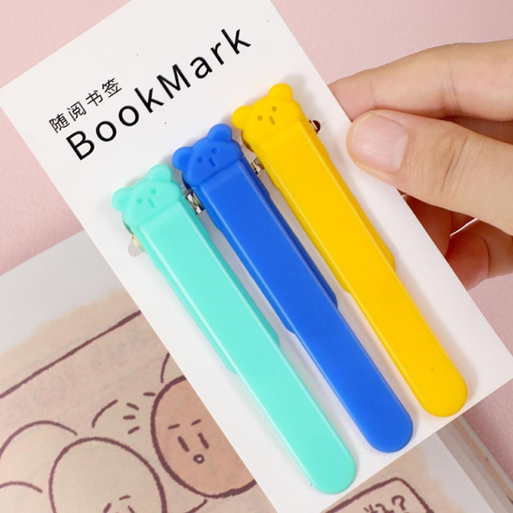 Page Bookmark Folder Simple Reusable Plastic Bookmarks Page Tools ...