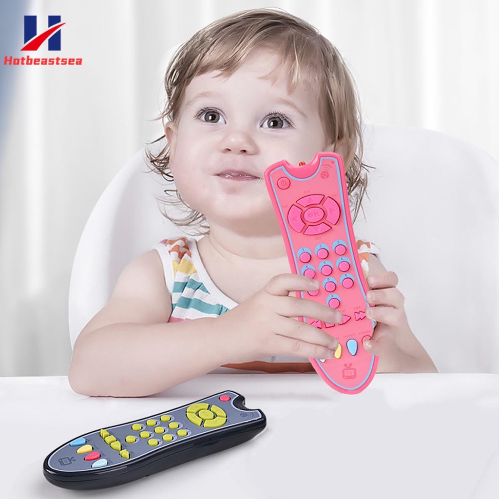TV Remote Control Toy with Light and Sound Baby Controller Toy 3