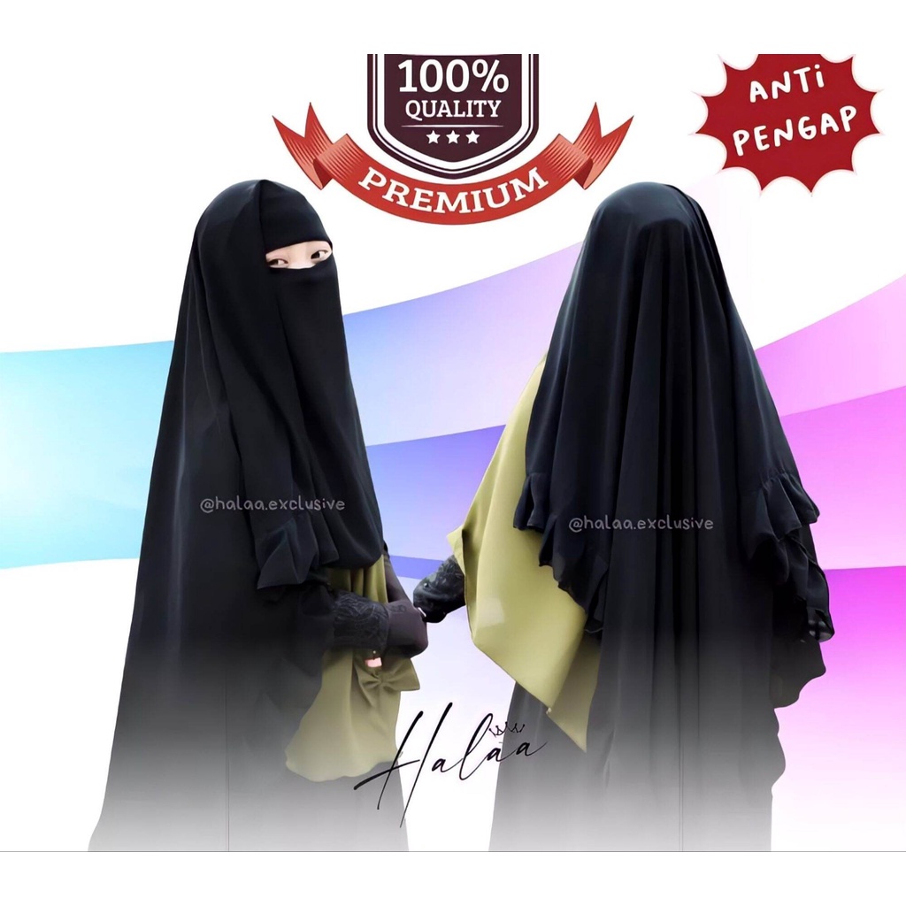 🔥 READY STOCK 🇲🇾🔥 Niqab Yaman Rompol Exclusive | Shopee Malaysia
