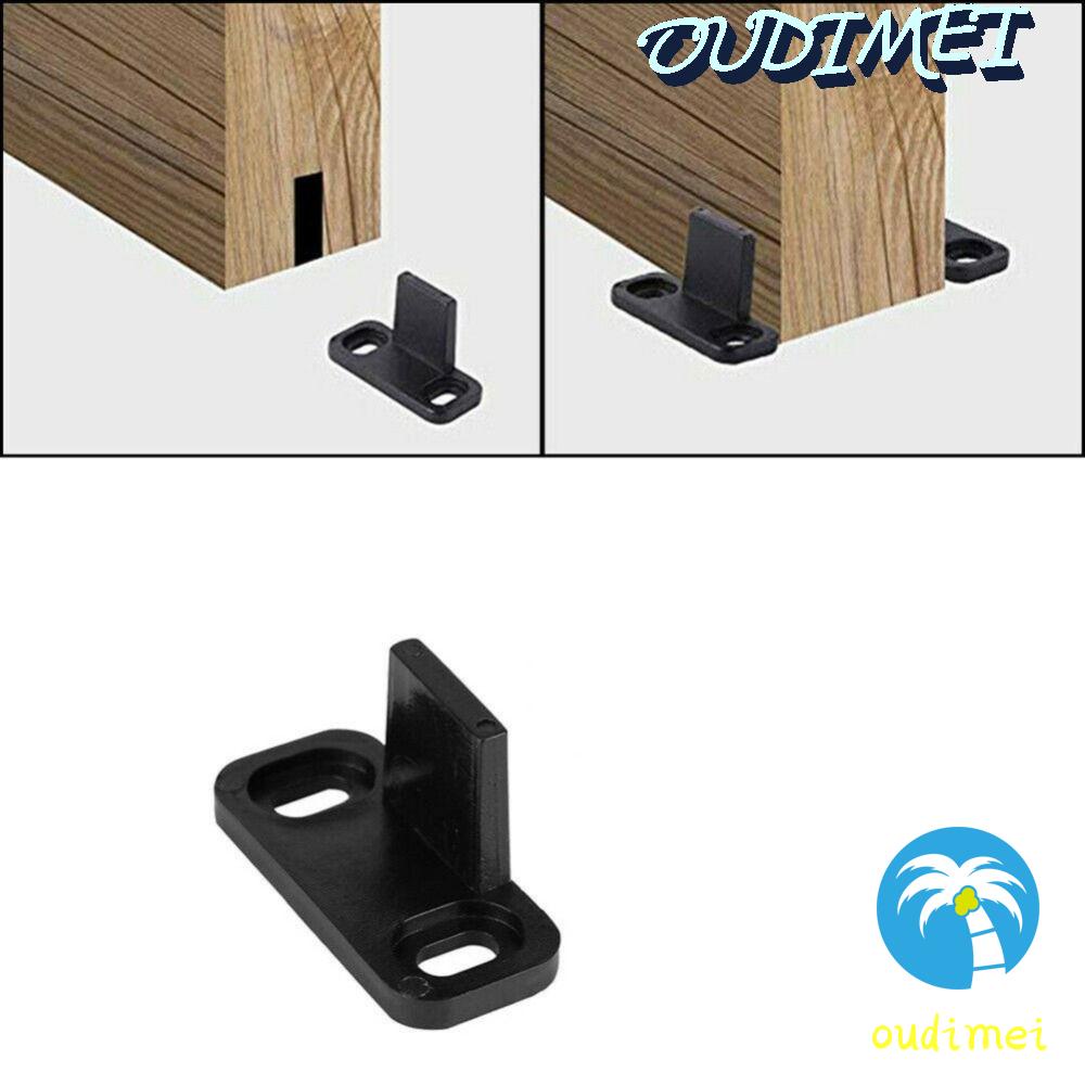 OUDIMEI Door Slides Rails, Swing Stopper Tshape Door Floor Guide