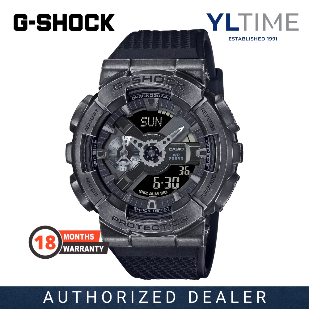 MARCO Warranty Casio G Shock GM 110VB 1A Metal Covered Steam Punk Series Analog Digital Watch 100 Original New Shopee Malaysia