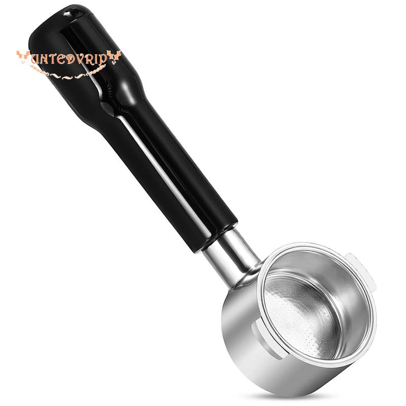 2 Ears 51mm Bottomless Portafilter Replacement with Filter Basket for