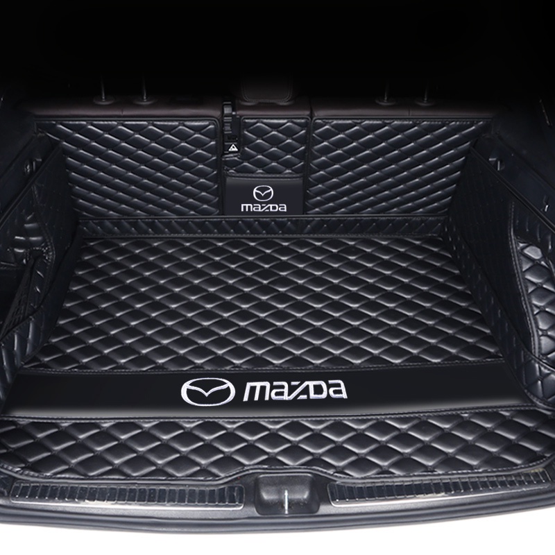 Mazda CX5 Car Trunk Mat Full Coverage Cargo Mat Boot Liner Leather