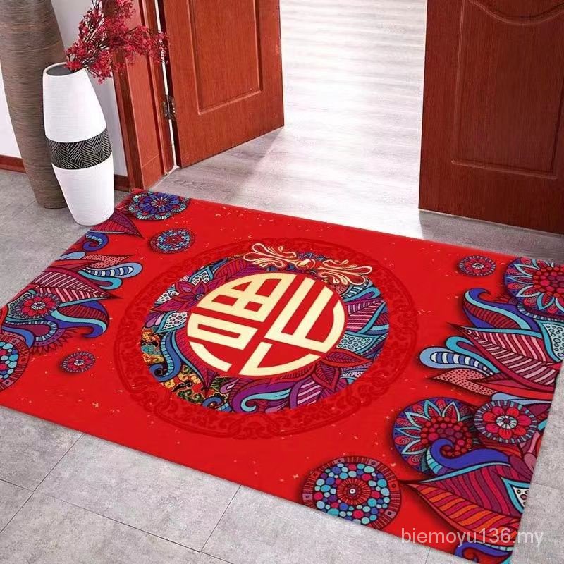 Autumn Winter Outdoor Door Rubbing Mats Absorb Water Entry Door Mats