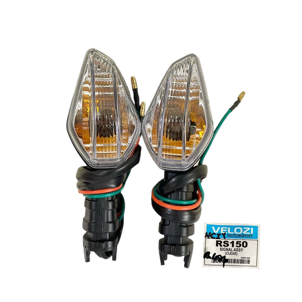 Velozi Honda RS150 RS 150 Clear Rear Belakang Signal Winker Set Racing ...