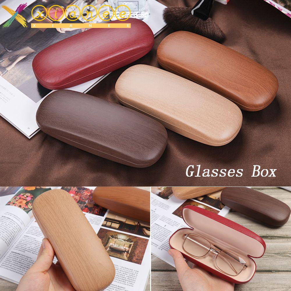 Simple Glasses Case Sunglasses Storage Box Niche Pu Leather Portable  Imitation Pressure Myopia Glasses Case Storage Box - Storage Boxes & Bins -  AliExpress