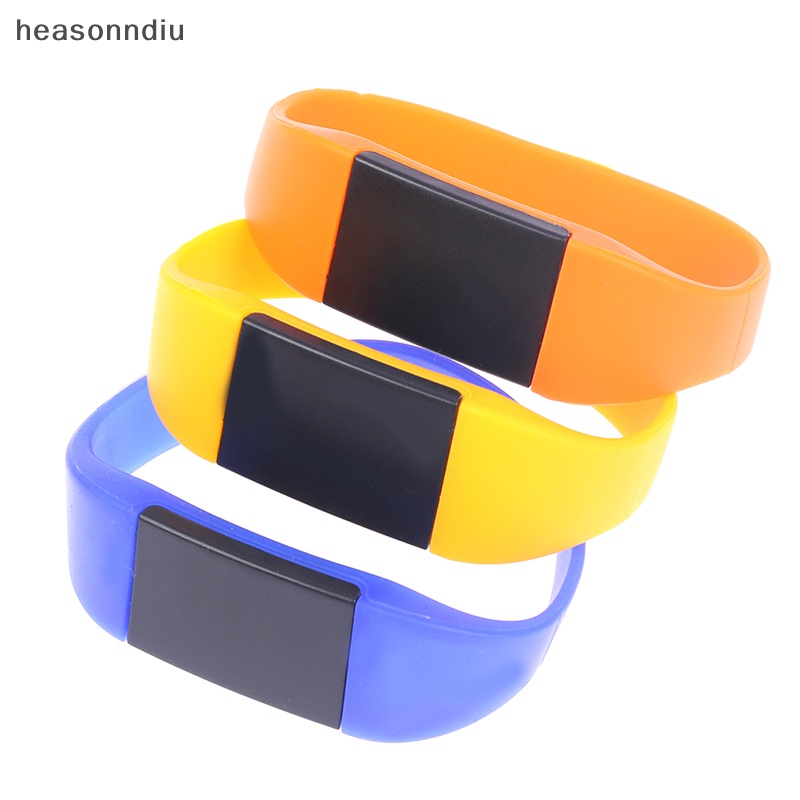 Heasonndiu Silicone Rewritable Mhz Uid Changeable Mf K S Nfc Bracelet Rfid Vn Shopee