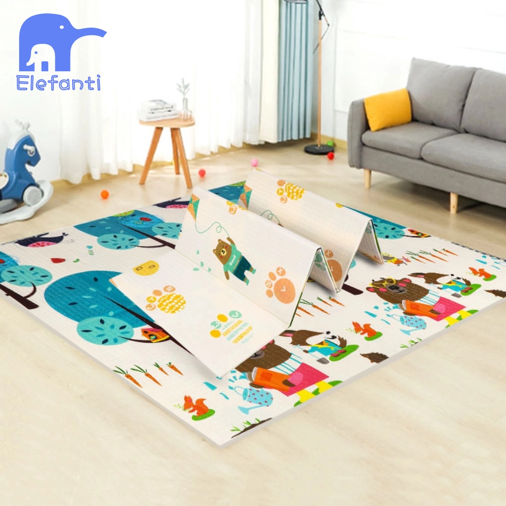 Folding Blanket Educational Toys Baby Play Mat Waterproof XPE Soft Floor  Playmat Foldable Crawling Carpet Kid