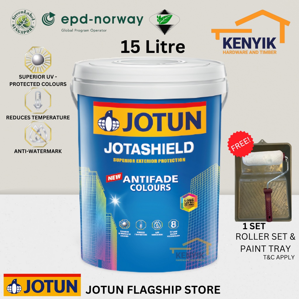 JOTUN 15L Jotashield Antifade Colours (Exterior) | Shopee Malaysia