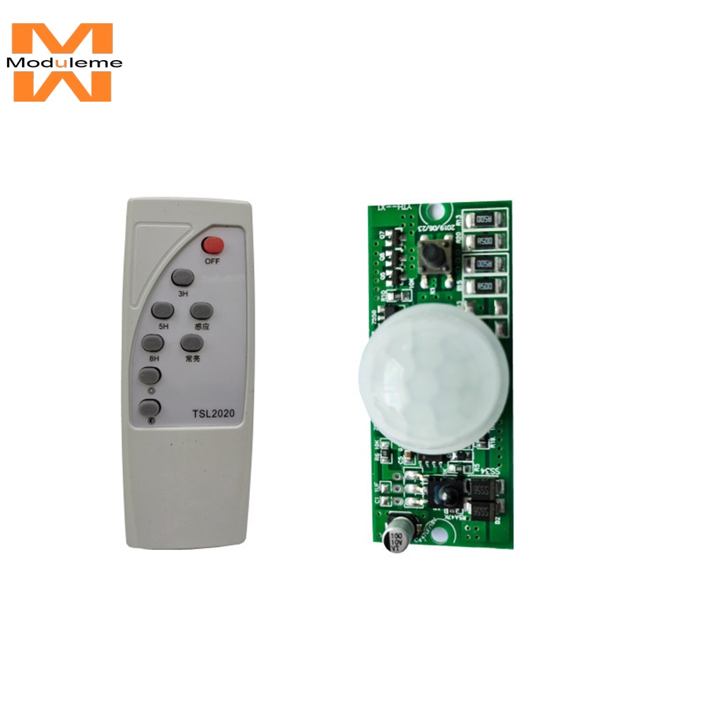 Remote Control + Human Body Induction Solar Light Circuit Board 3.2V3 ...