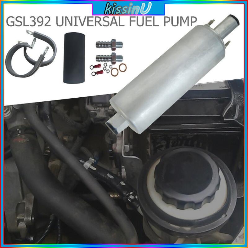 kiss 255 LPH Inline External Fuel Pump for Walbro GSL392 Fuel Line