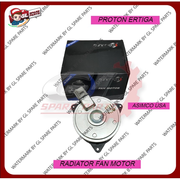 RADIATOR FAN MOTOR (ASIMCO USA) PROTON ERTIGA SUZUKI SWIFT 1.5 RS415 ...