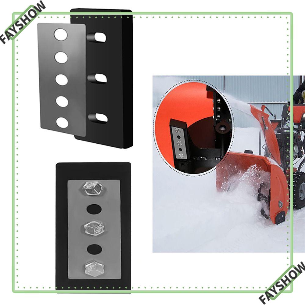 FAYSHOW Snow Blower Blade, RustResistant Universal Snow Blower