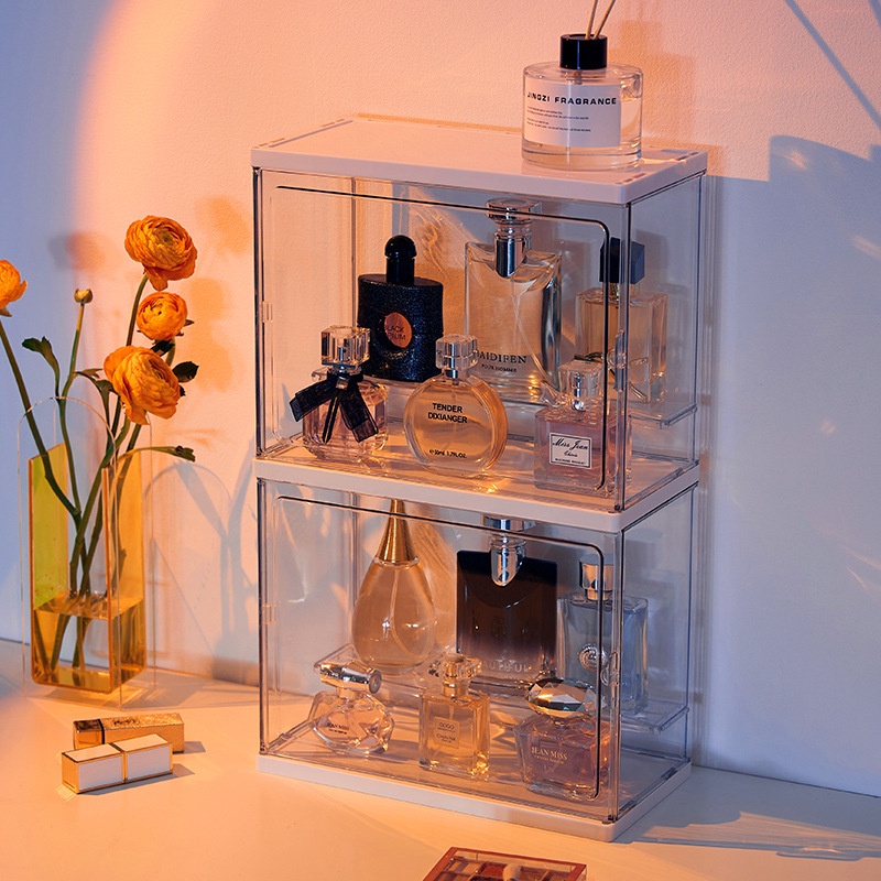 Acrylic Display Case, Desk Storage & Organization