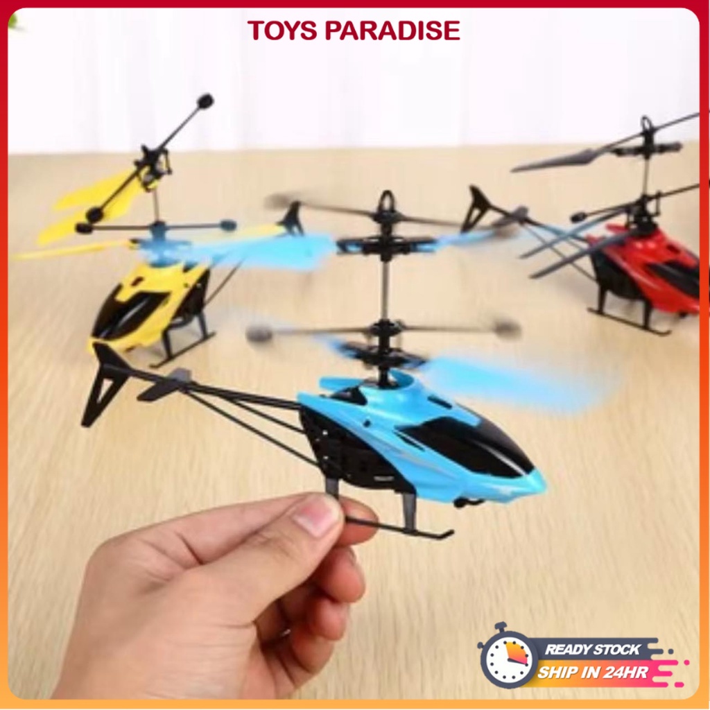 [Malaysia Stock] Electronic Aircraft Hand Sensor Induction Fun Mini RC ...