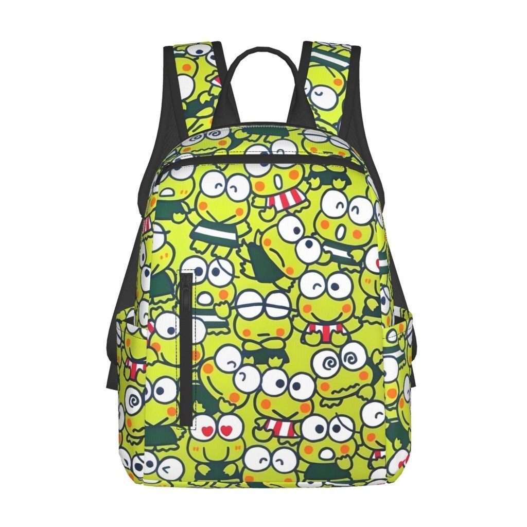 Sanrio Keroppi Kids Backpack, Cute School Backpacks for Girls Boys