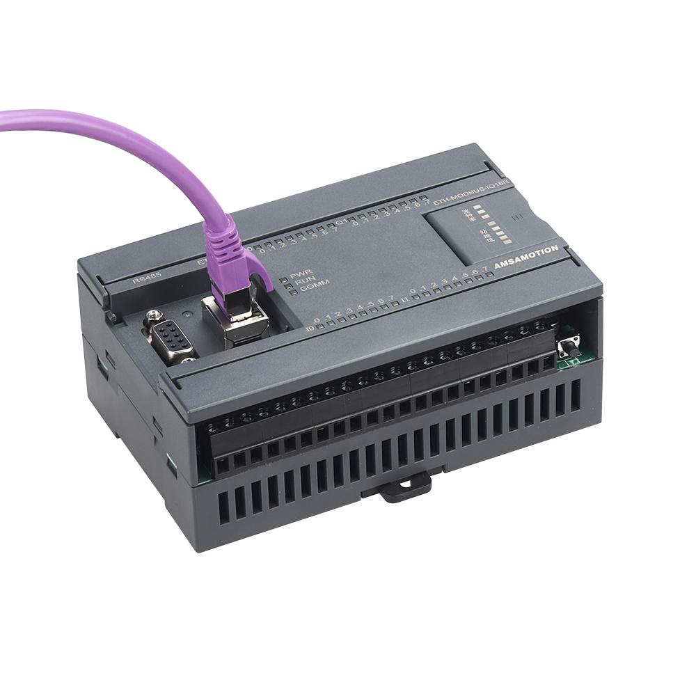 ETH-MODBUS-IO16R RTU Protocol RS485 PLC Extensible Module 16 Channel ...