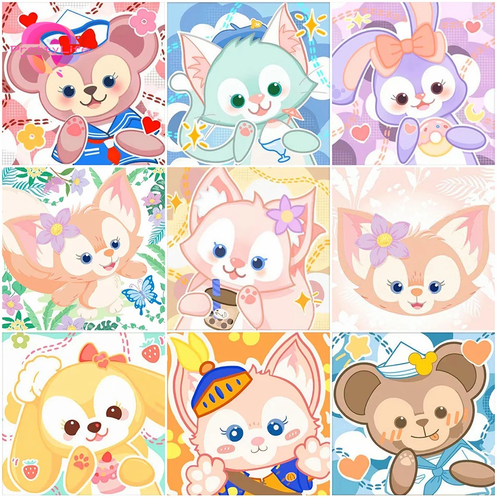 【PL】Disney Princess Diamond Painting Duffy And His Friends LinaBell ...