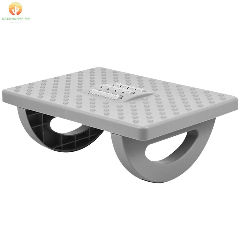 Foot Rest Under Desk Rocking Foot Stool with Massage Surface Ergonomic Desk Footrest with Roller