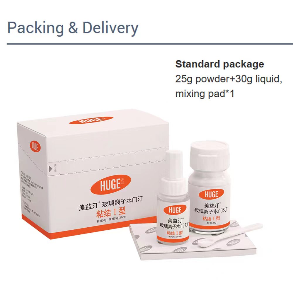 Huge Dental Luting Cement Adhesive Glassionomer For Crown Bridge Post