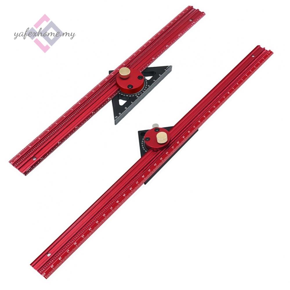 Precision Scribe Ruler for Carpentry with Aluminum Line Drawing Feature ...