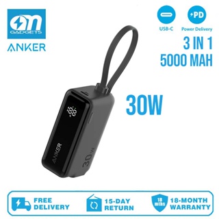 Anker Prime Power Bank, 12,000 mAh 2-Port Portable Charger with 130W  Output, Smart Digital Display, Compatible with iPhone 15/14/13 Series,  MacBook