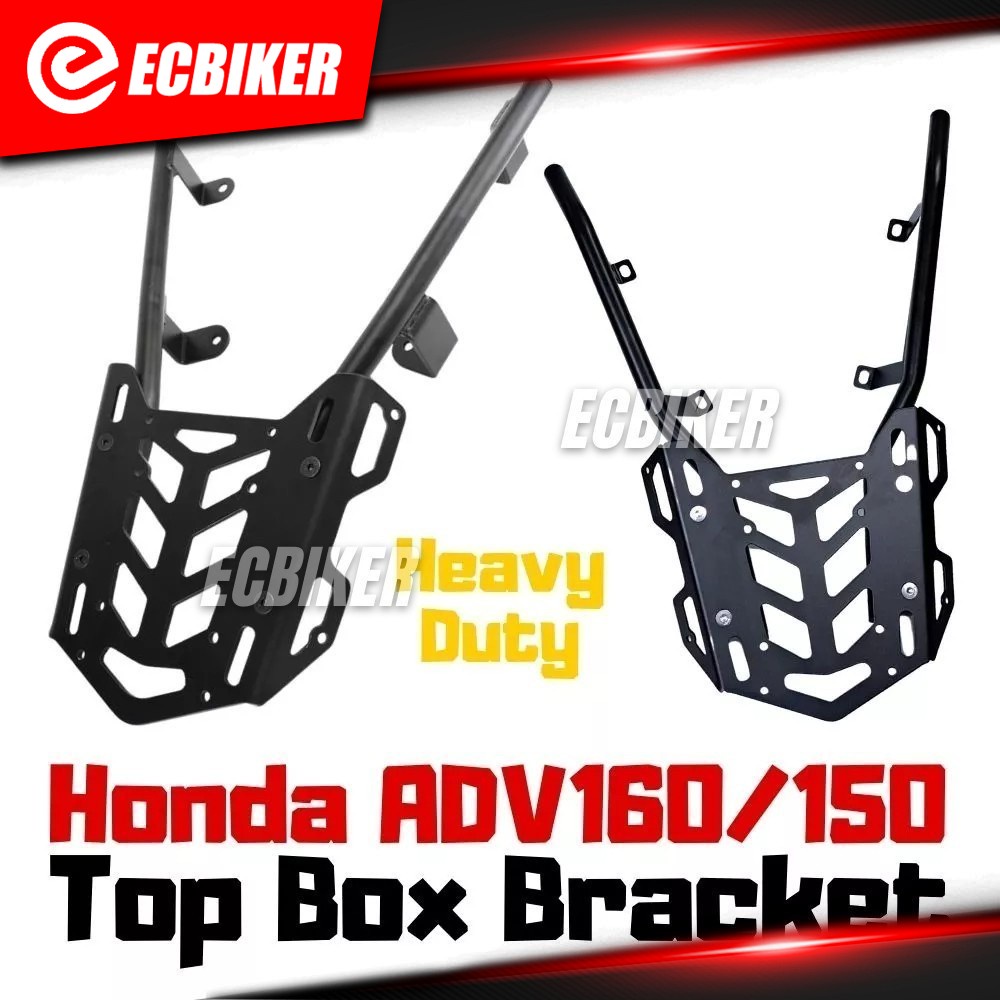 Honda ADV160 ADV150 Heavy Duty Top Box Bracket Rear Rack Monorack Top ...
