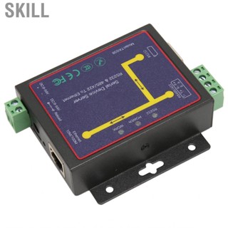 Skill Rs232 Rs485 Serial To Ethernet Adapter 100-240v Tcp Ip Converter 