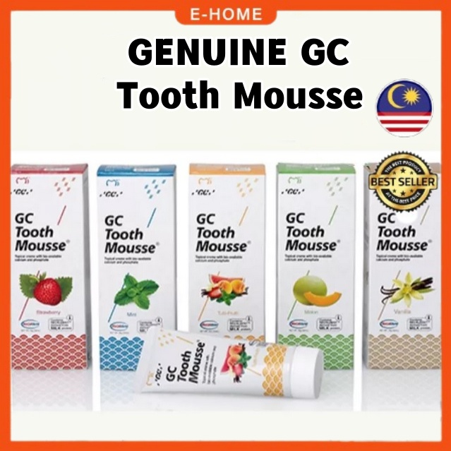 GENUINE GC Tooth Mousse kid toothpaste for anticaries Toothmousse 40g ...