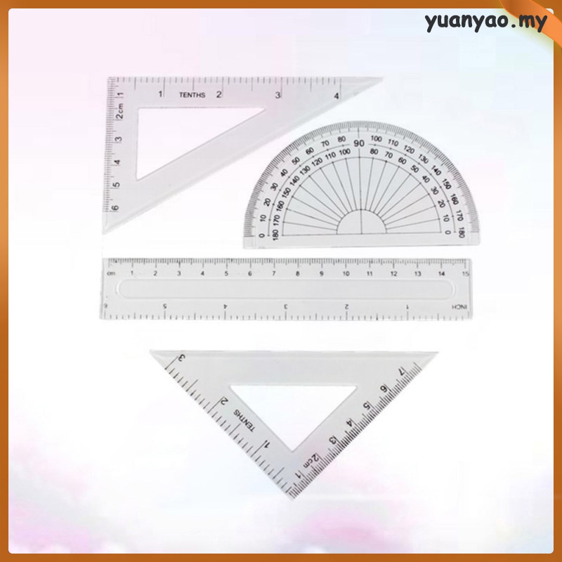 Ruler Eagle Math Tool Protractor Students Geometry Precision Major ...