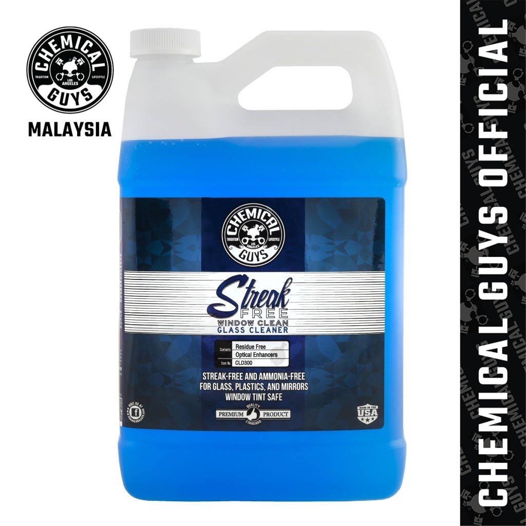 Chemical Guys Streak Free Window Clean (1 Gallon) | Shopee Malaysia