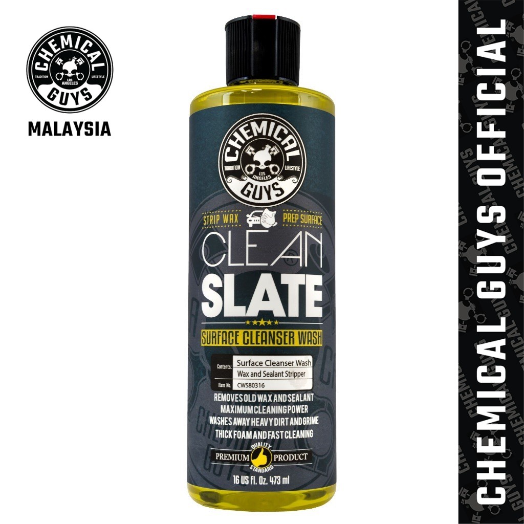 Chemical Guys Clean Slate Surface Cleaner Wash - 16 oz - Detailed Image