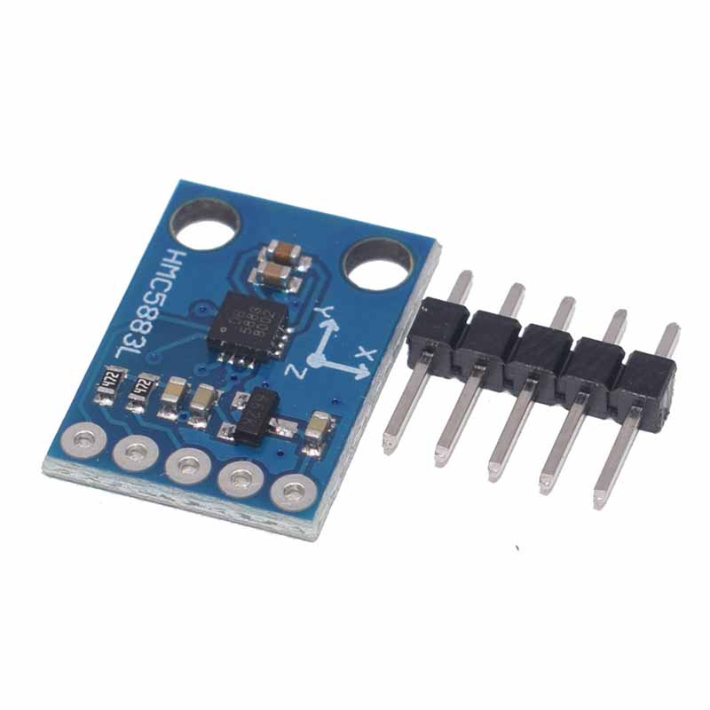 GY-273 3V-5V HMC5883L three-axis compass magnetometer sensor module ...