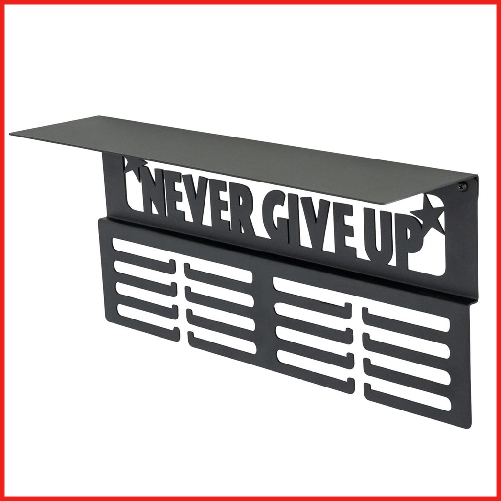 Race Medals Display Metal Awards Rack For Walls Holds 64 Sports Medals ...
