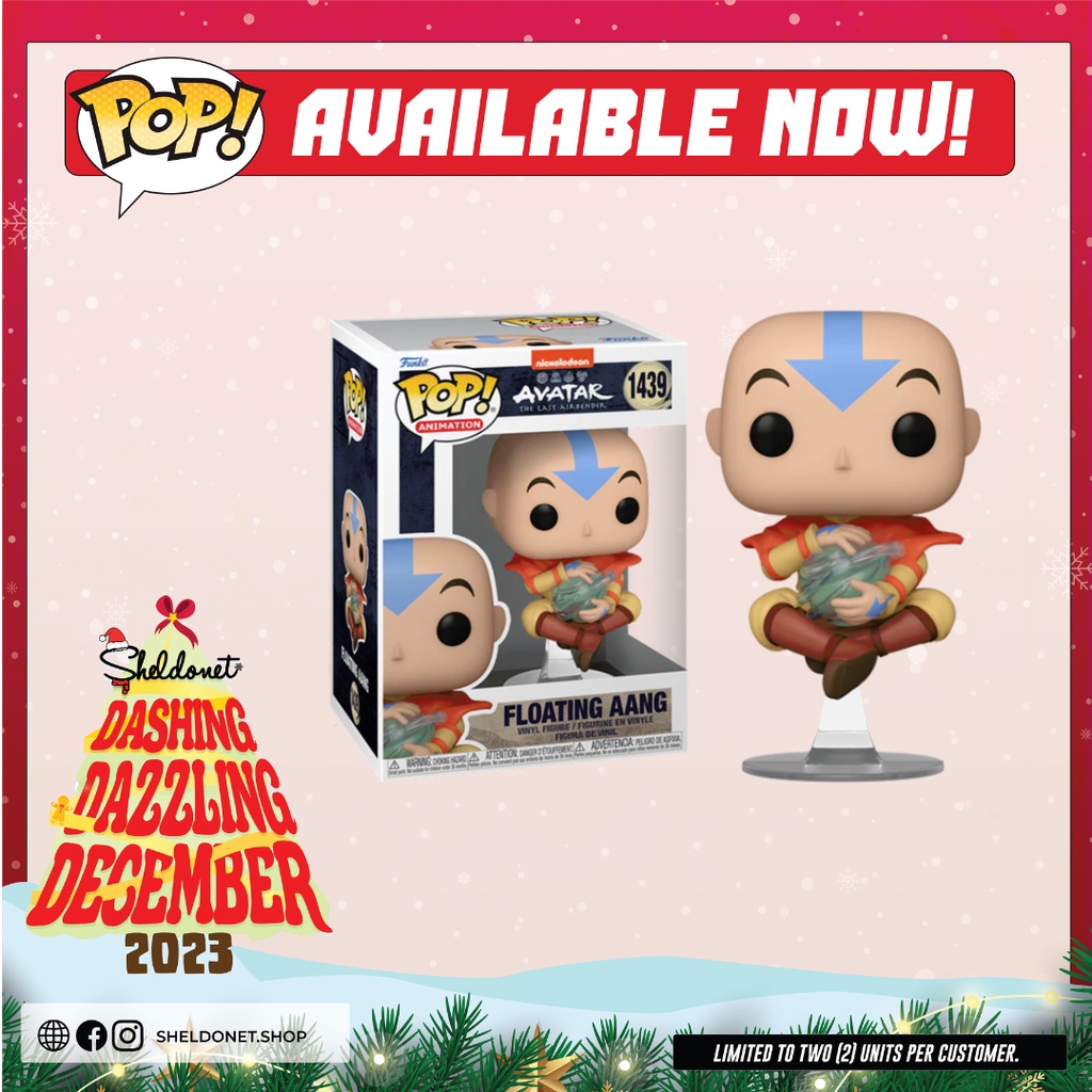 Funko Pop! Animation: Avatar: The Last Airbender - Aang (Floating ...