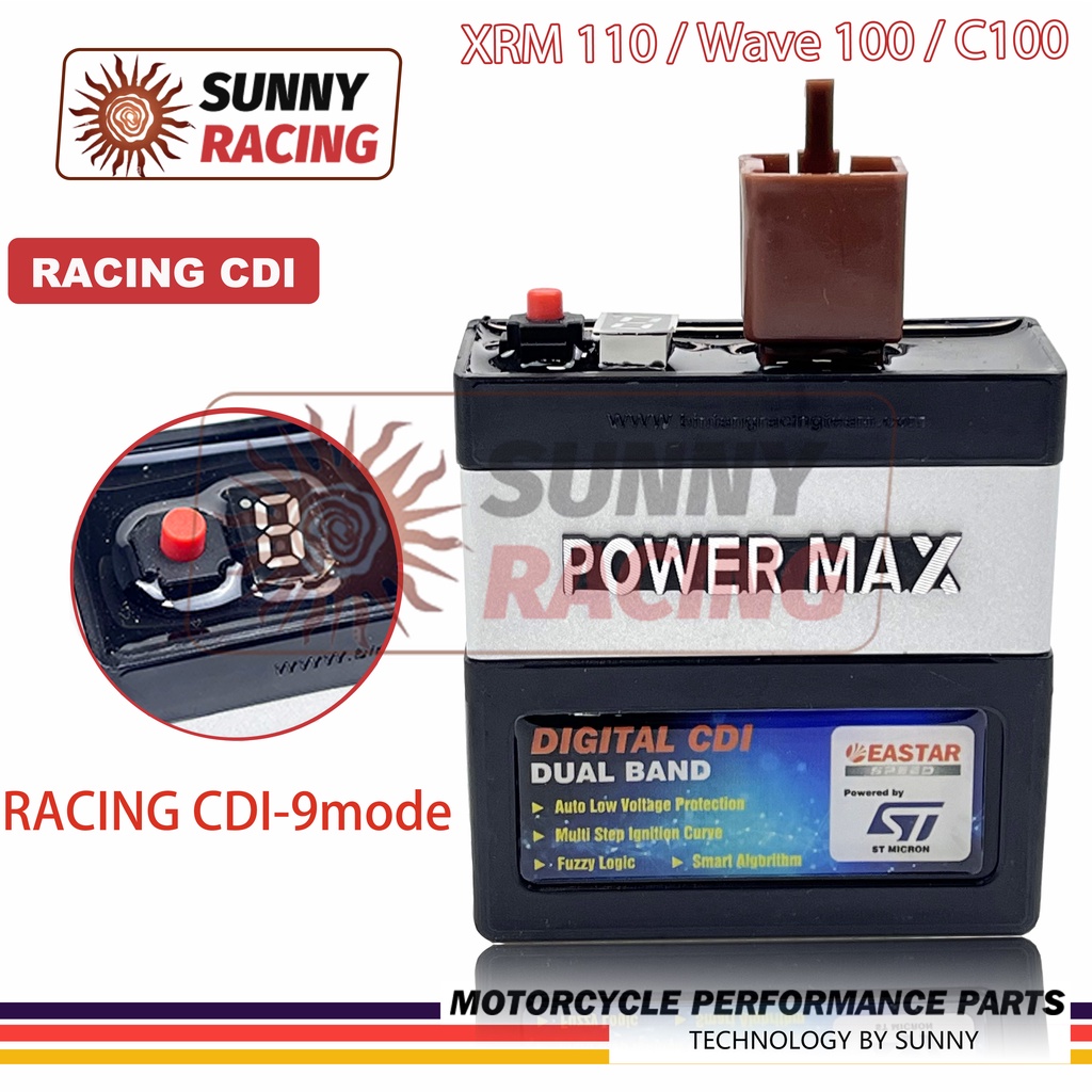 Racing CDI Unit EX5,DREAM,WAVE100,KRISS100,MR1,MR3 V1,CT100,E BONUS ...