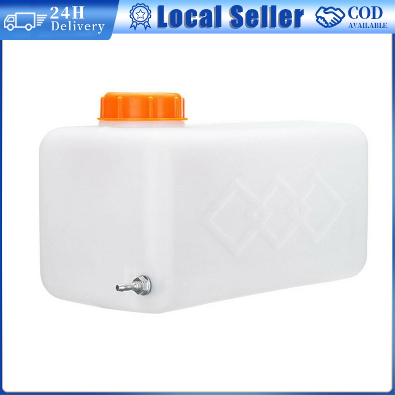 5.5L Plastic Gas Tank - Large Capacity Fuel Tank For Cars, Trucks, Boats, Parking Heaters, Orange, Durable & Leak-Proof