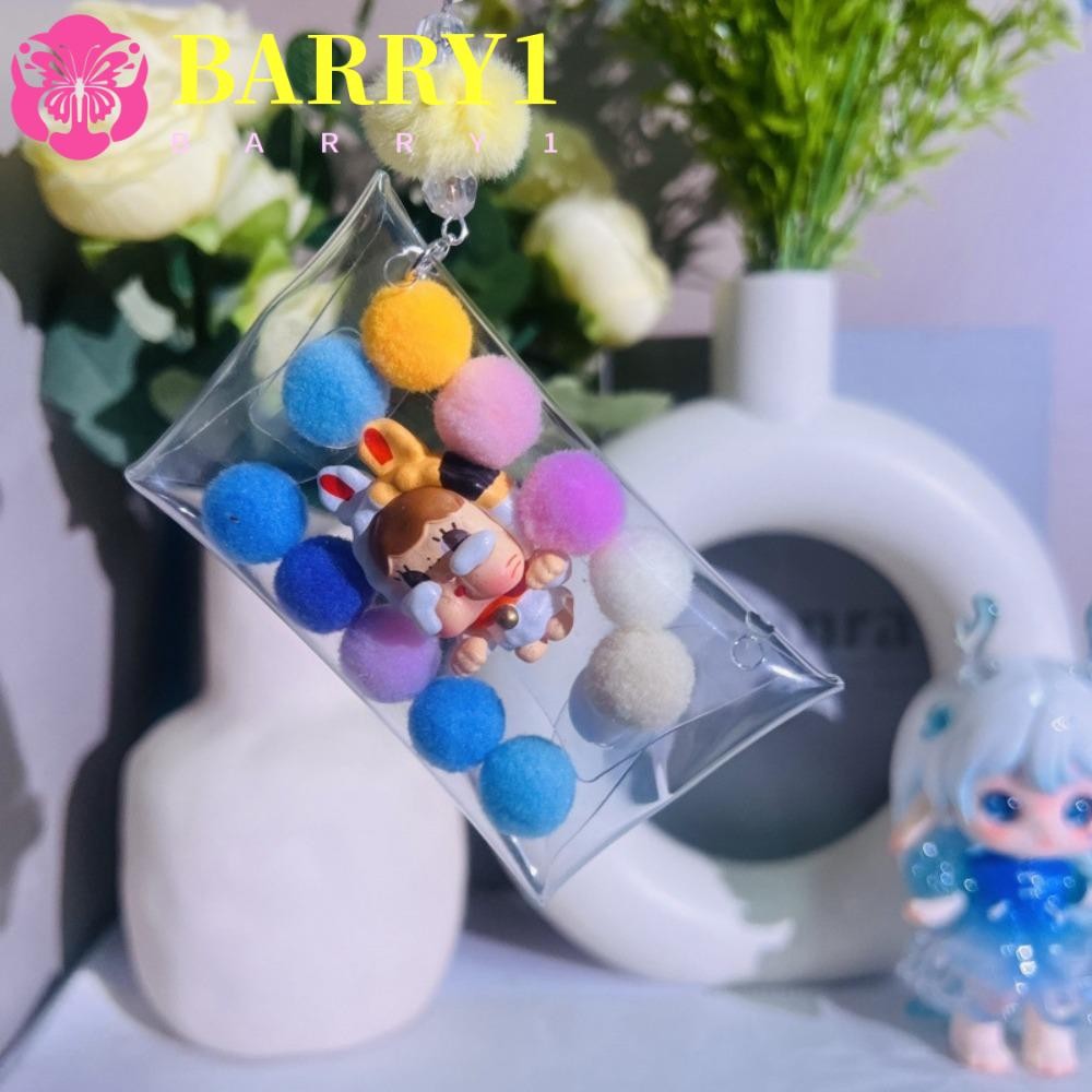 BARRY1 Flocking Crybaby Key Ring, PVC Waterproof Dress Doll Keychain ...