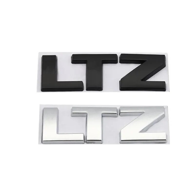 Ltz Logo Letter Sticker For Chevrolet Chevy Silverado Colorado Cruze