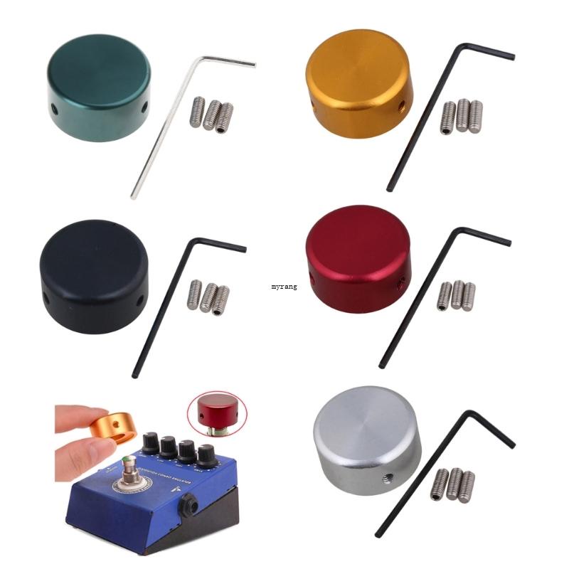 Guitar Effect Pedal Footswitch Toppers Pedal Protective Cap Footswitch ...